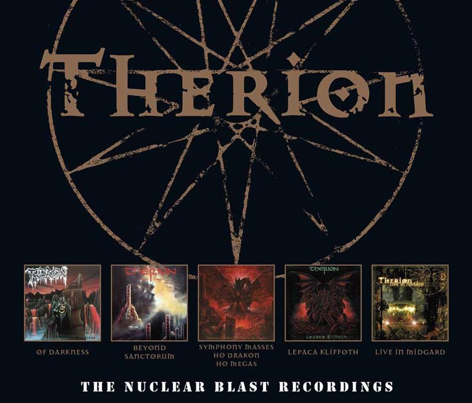 Therion - The Nulcear Blast Recordings 5 CD