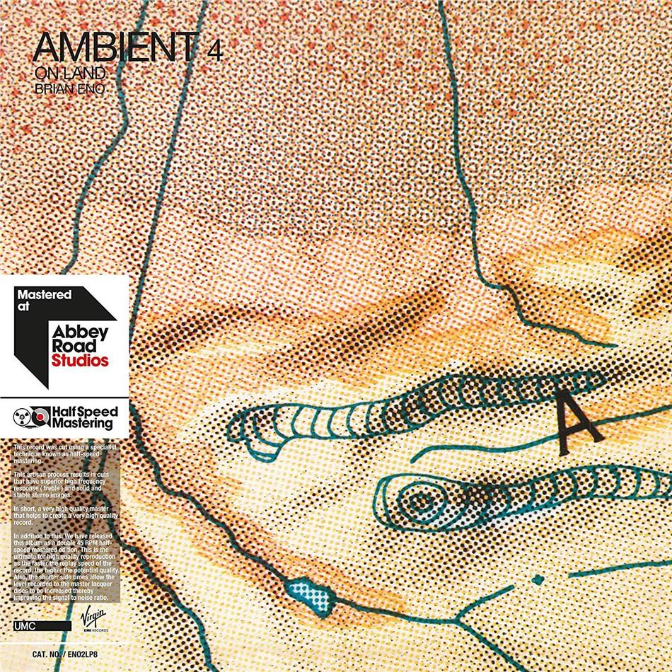 Brian Eno - Ambient 4 - On Land 2018 Reissue, Édition Deluxe, 2 LP