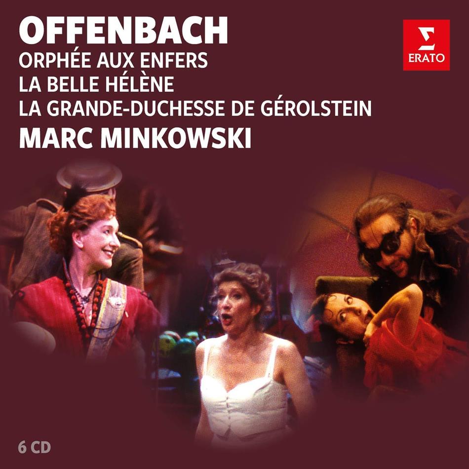 Marc Minkowski, Natalie Dessay, Felictiy Lott, Laurent Naouri & Jacques Offenbach (1819-1880) - Orphee aux Enfers/La Belle Helene/La Grande Duchesse De Geroldstein 6 CD