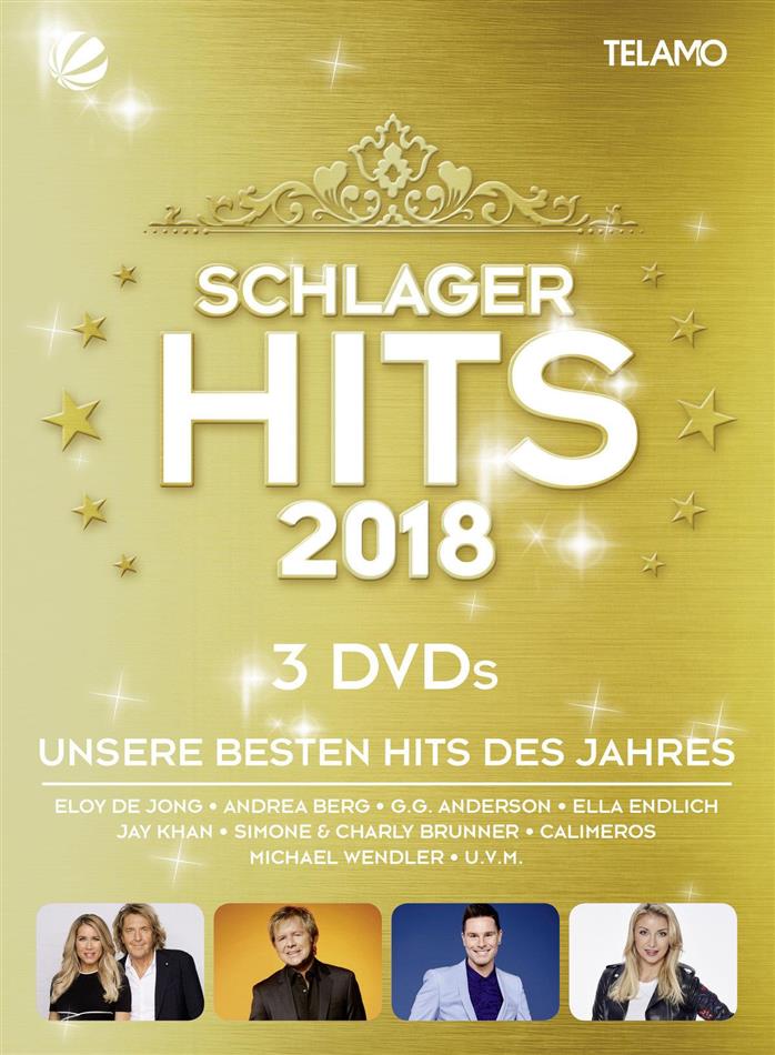 Various - Schlager Hits 2018 3 DVDs