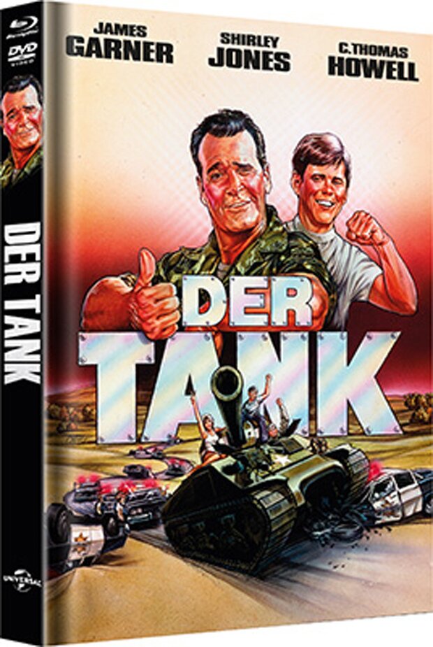 Der Tank (1984) Cover A, Édition Limitée, Mediabook, Blu-ray + DVD