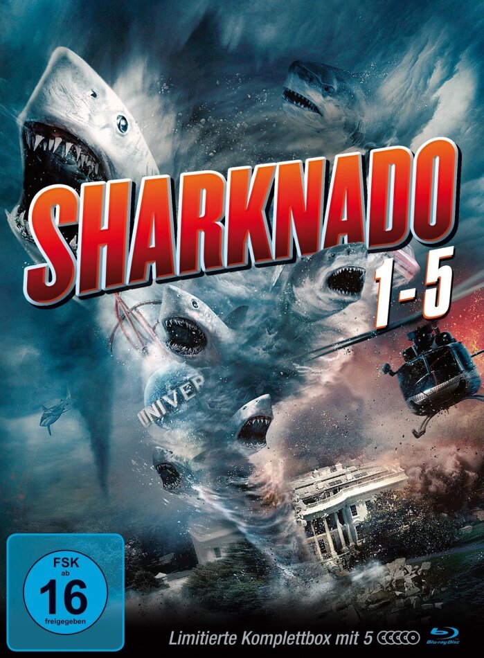 Sharknado 1-5 5 Blu-rays