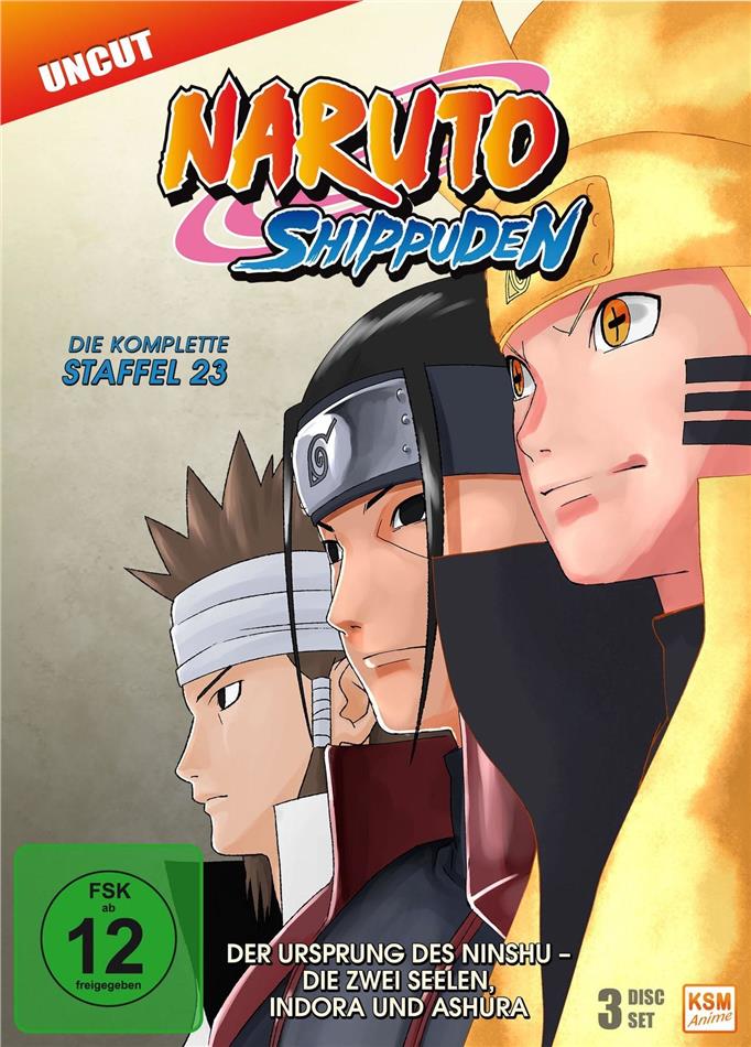 Naruto Shippuden - Staffel 23 3 DVDs