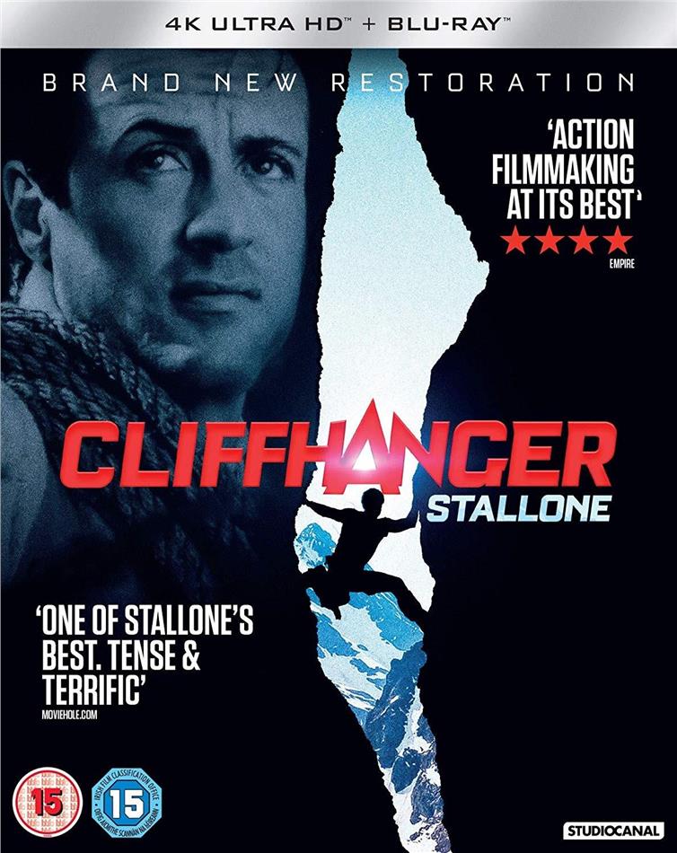 Cliffhanger (1993) Version Restaurée, 4K Ultra HD + Blu-ray