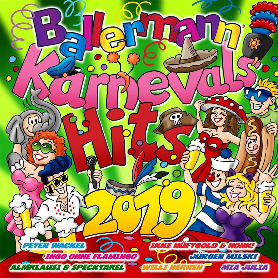 Ballermann Karnevals Hits Quadrophon, 2 CDs