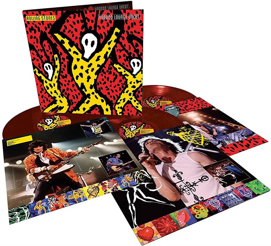 The Rolling Stones - Voodoo Lounge Uncut Red Vinyl, 3 LPs