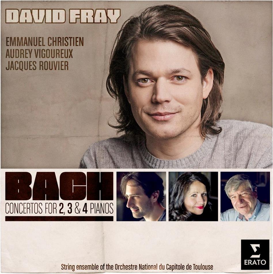 David Fray, Jacques Rouvier, Emmanuel Christien, Audrey Vigoureux, … - Konzerte für 2, 3 und 4 Klaviere