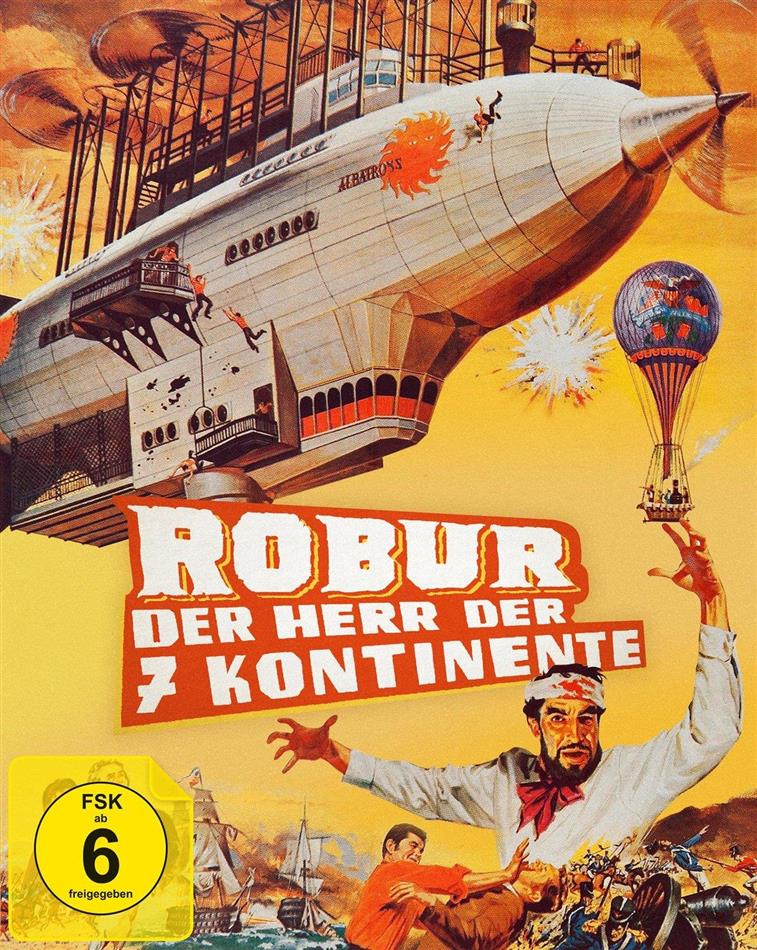 Robur - Der Herr der sieben Kontinente (1961) Version B, Limited Edition, Mediabook, Blu-ray + DVD