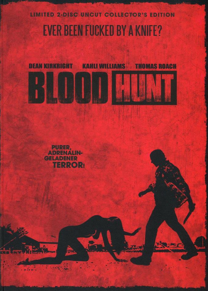 Blood Hunt (2017) Cover C, Collector's Edition, Limited Edition, Mediabook, Uncut, Blu-ray + DVD