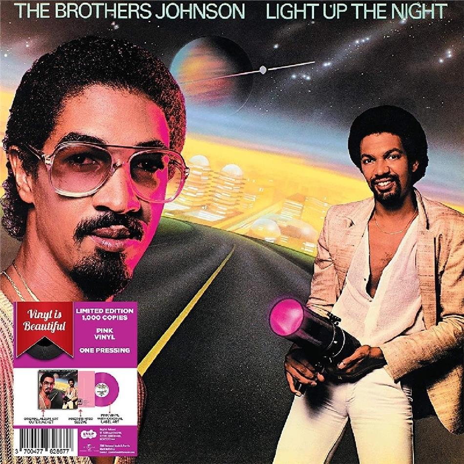 The Brothers Johnson - Light Up The Night Pink Vinyl, LP