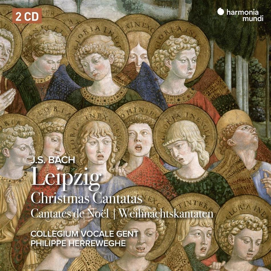 Mark Padmore, Carolyn Sampson, Ingeborg Danz, Dorothee Blotzky-Mields, … - Leipzige - Weihnachtskantaten, Christmas Cantatas 2018 Reissue, 2 CDs