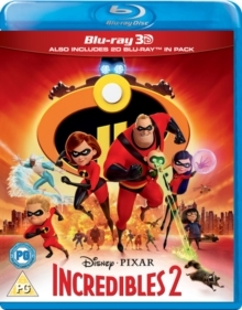 Incredibles 2 (2018) Blu-ray 3D + Blu-ray