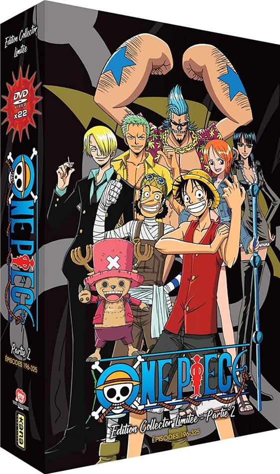 One Piece - Partie 2 - Épisodes 196-325 Coffret format A4, Édition Collector, Édition Limitée, 22 DVD
