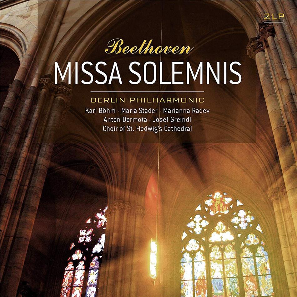 Ludwig van Beethoven (1770-1827), Karl Böhm, Maria Stader, Berliner Philharmoniker & Chor Der St. Hedwigs-Kathedrale - Missa Solemnis Vinyl Passion, 2 LPs