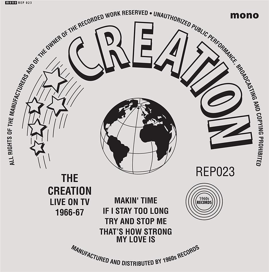 Creation - Live On TV EP LP