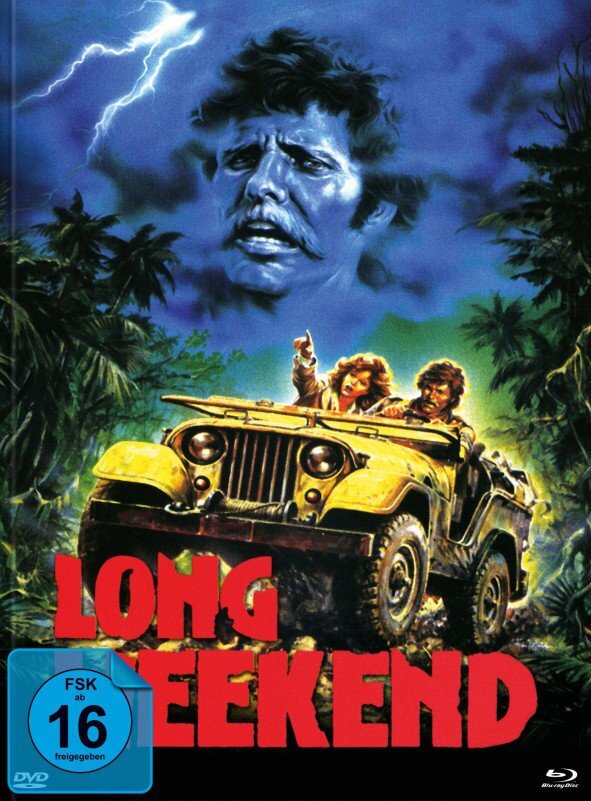 Long Weekend (1978) Cover B, Edizione Limitata, Mediabook, Blu-ray + DVD