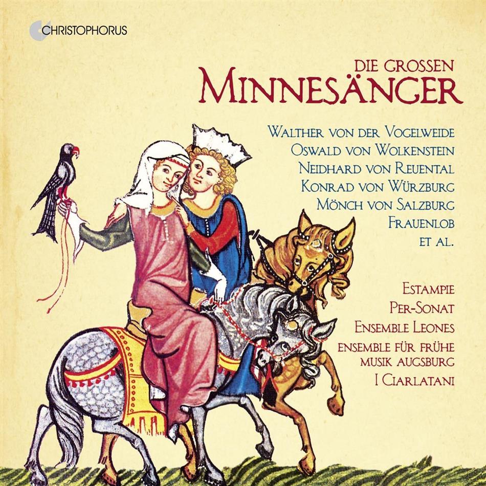 Estampie, Ciartatani, Ensemble Leones, Per-Sonat, Ensemble Für Frühe Musik Augsburg, … - Die Grossen Minnesänger 11 CDs