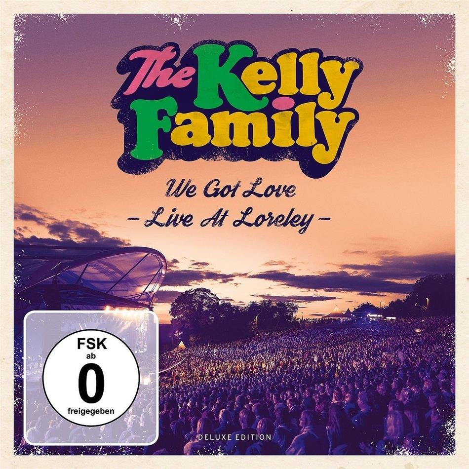 Kelly Family - We Got Love - Live At Loreley Deluxe Edition, 2 CDs + 2 DVDs