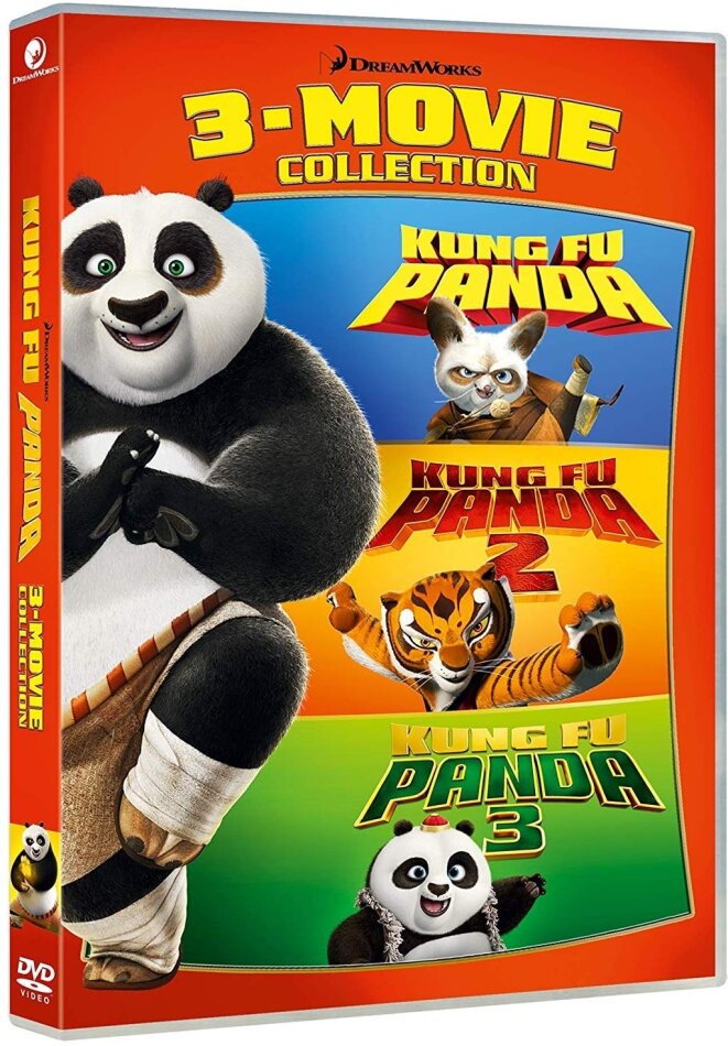 Kung Fu Panda 1-3 - Collezione 3 Film 3 DVD