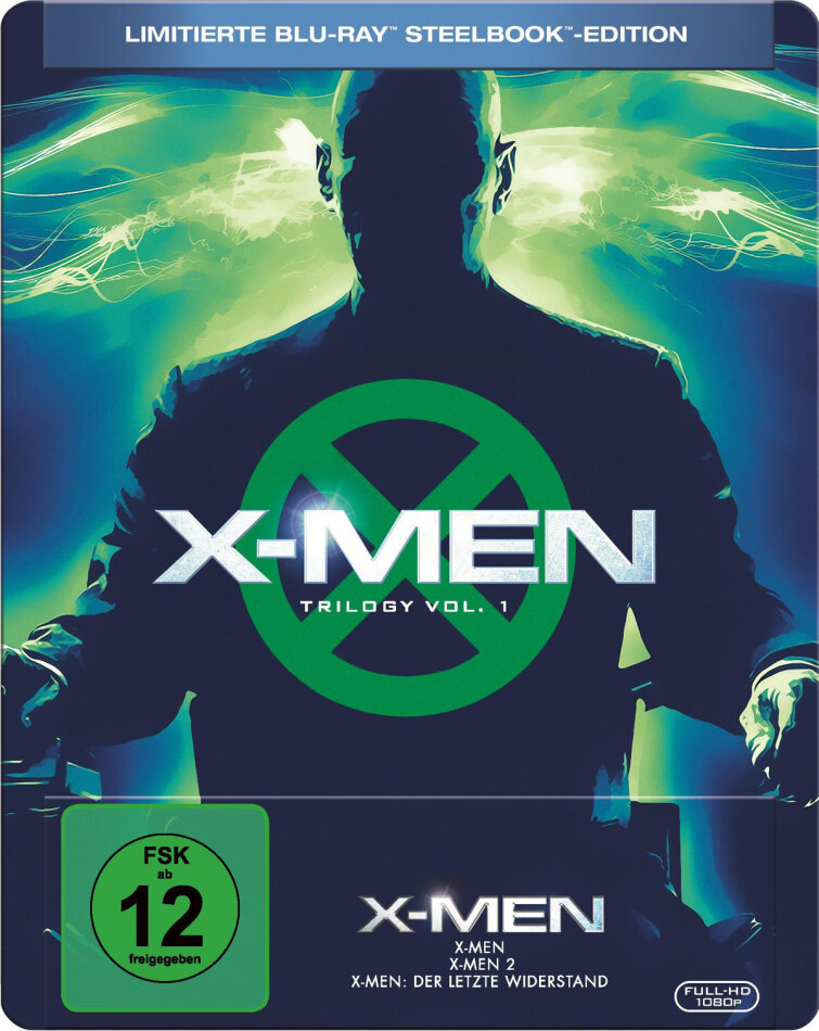 X-Men Trilogy Vol. 1 Édition Limitée, Steelbook, 3 Blu-ray