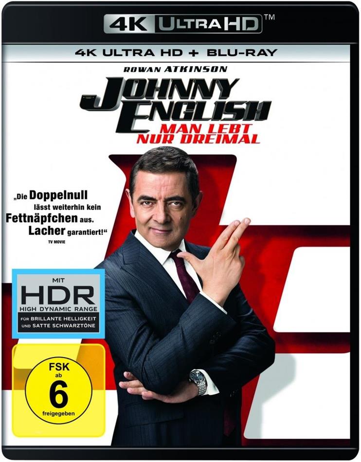 Johnny English 3 - Man lebt nur dreimal (2018) 4K Ultra HD + Blu-ray