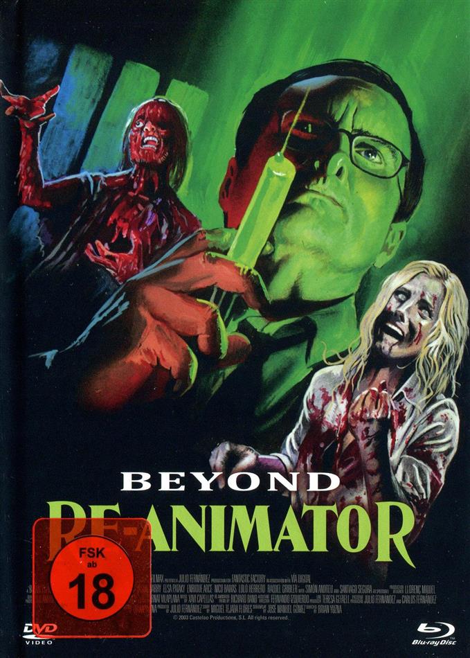 Beyond Re-Animator (2003) Cover B, Édition Limitée, Mediabook, Blu-ray + DVD