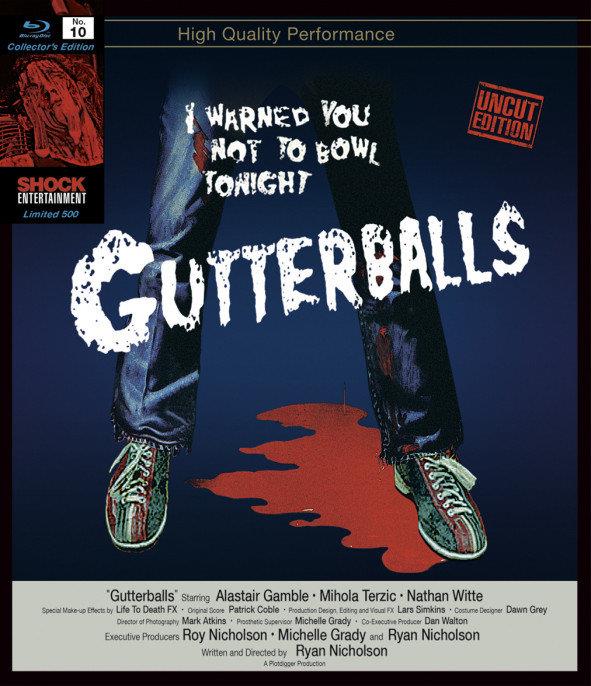 Gutterballs (2008) Collector's Edition, Uncut, Unrated, Blu-ray + DVD