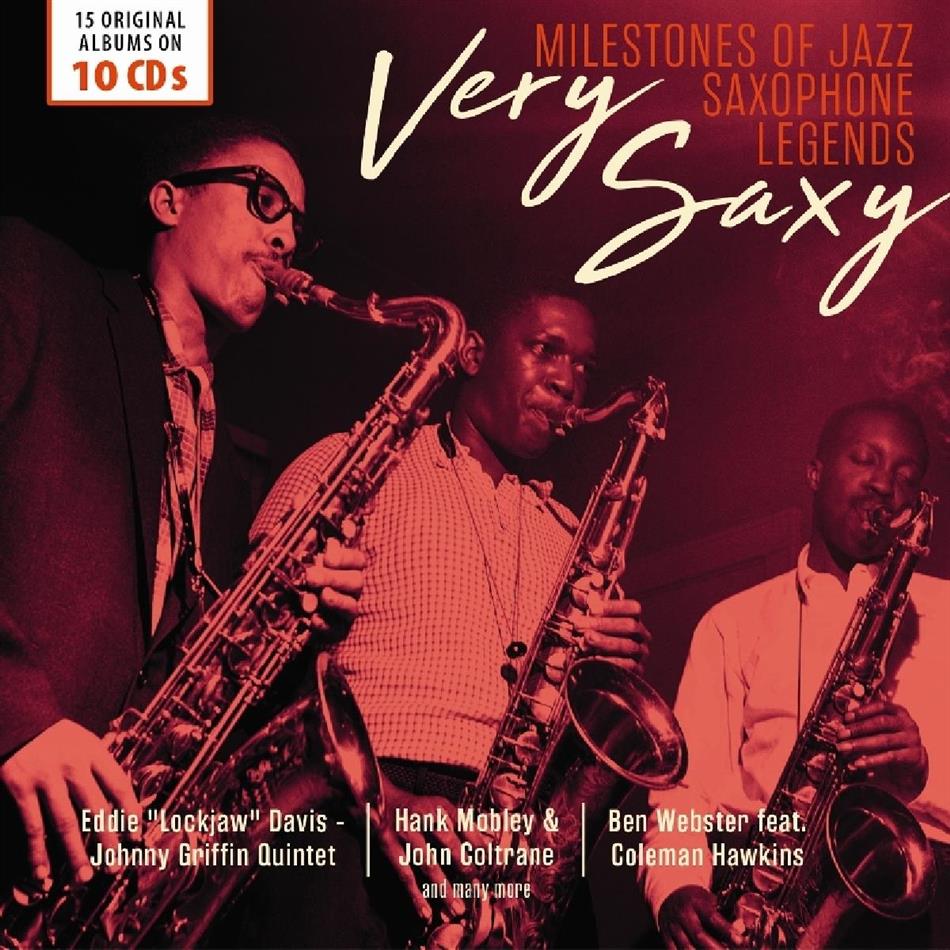 Very Saxy - Jazz Saxophone Original Albums 10 CDs