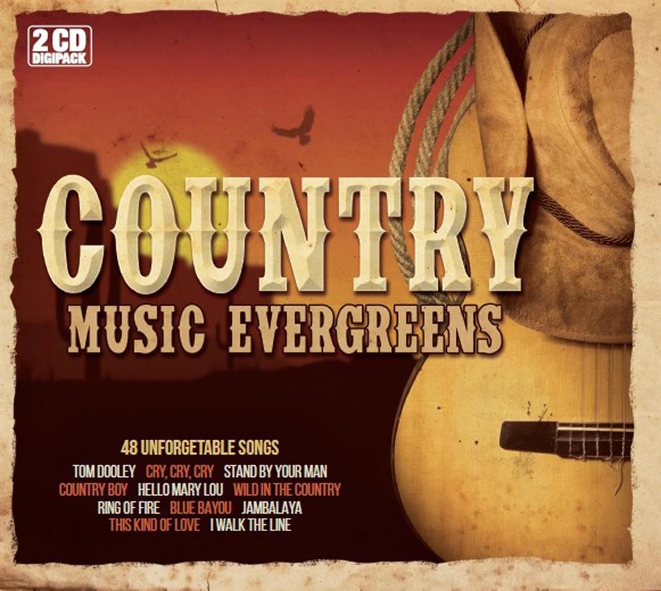 Country Music Evergreens 2 CDs