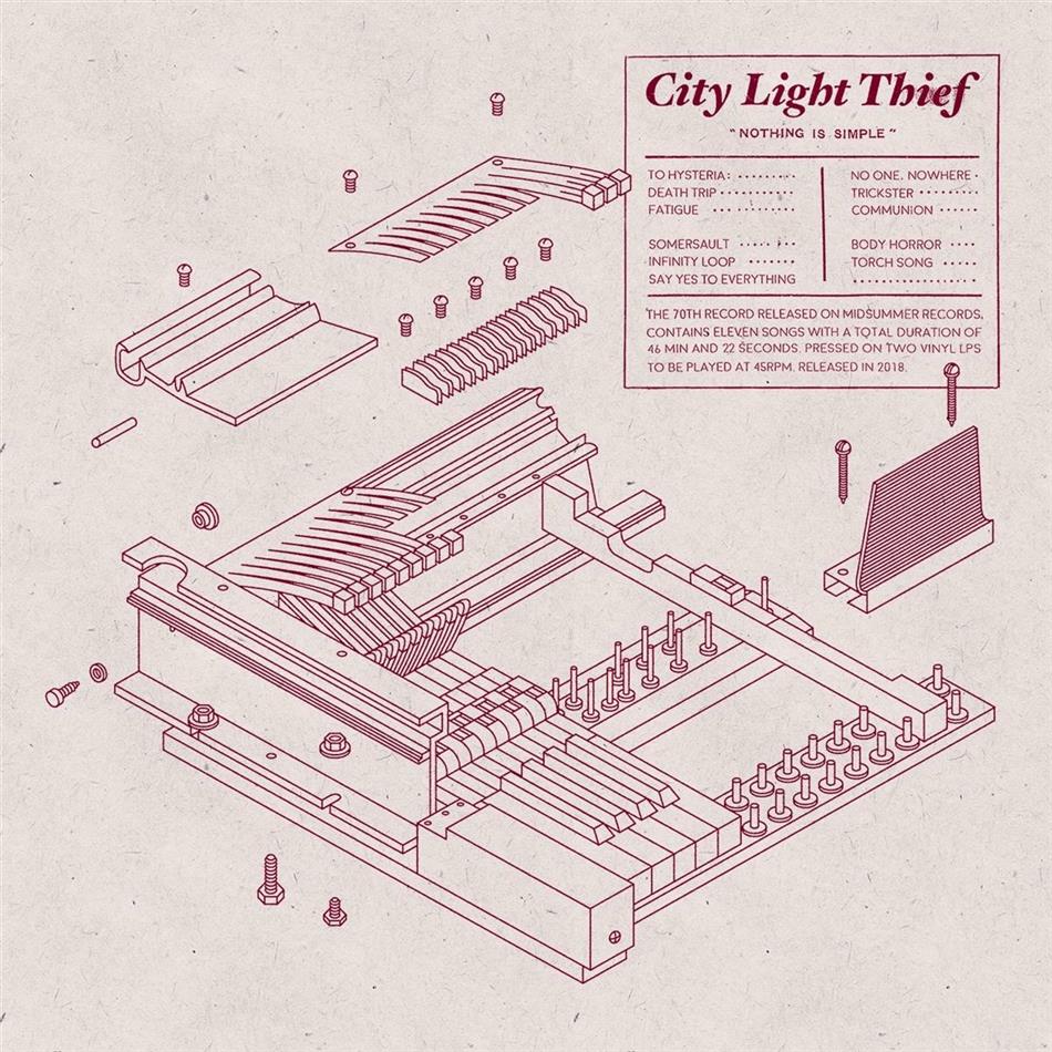 City Light Thief - Nothing Is Simple 2 LPs + CD