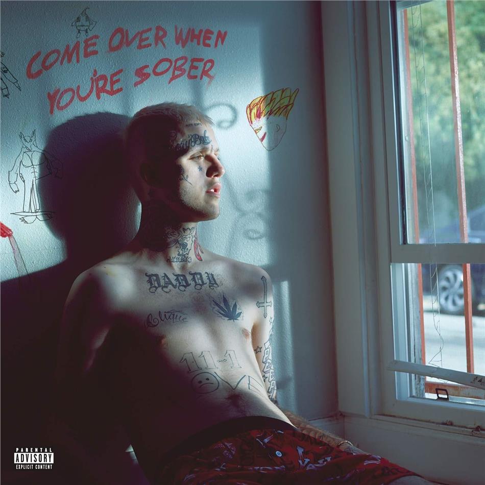 Lil Peep - Come Over When You're Sober, Pt. 1 & Pt. 2 Pink & Black Vinyl, 2 LP