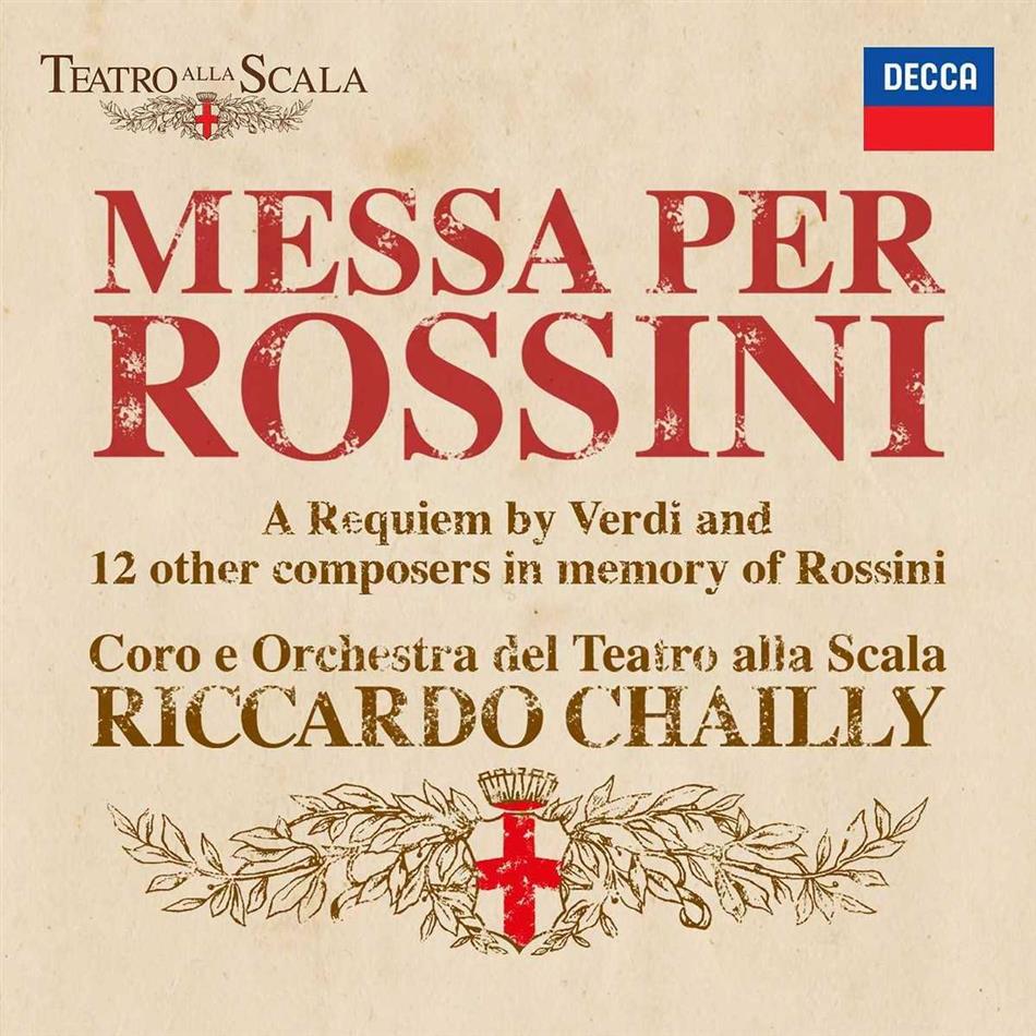 Riccardo Chailly, Gioacchino Rossini & Giuseppe Verdi (1813-1901) - Messa Per Rossini 2 CD