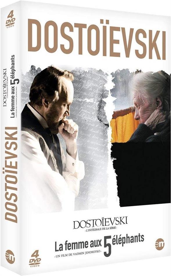 Dostoïevski - L'intégrale de la série + La femme aux 5 éléphants (2013) 4 DVD