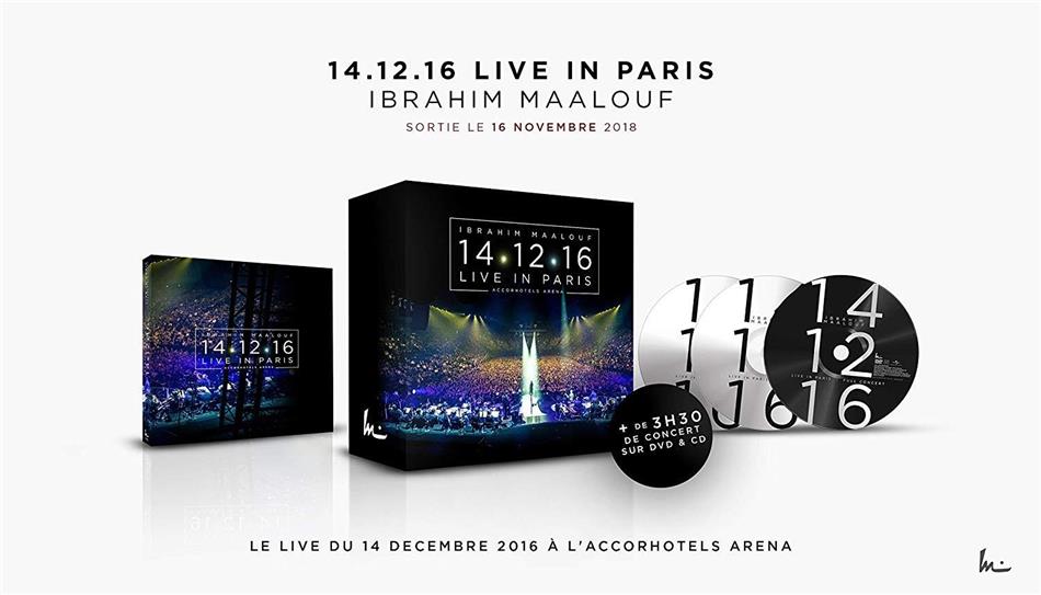 Ibrahim Maalouf - 14 12 16 Live In Paris 2 CDs + DVD