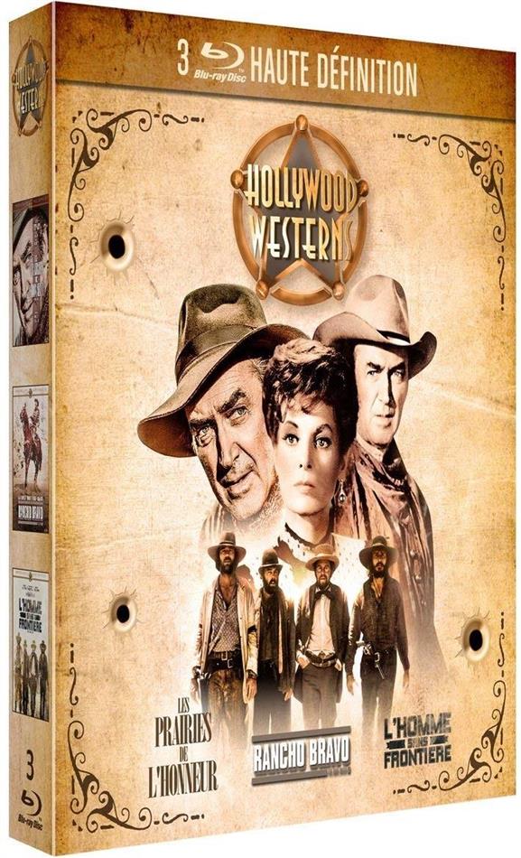 Hollywood Westerns - Les prairies de l'honneur / Rancho Bravo / L'homme sans frontière 3 DVD