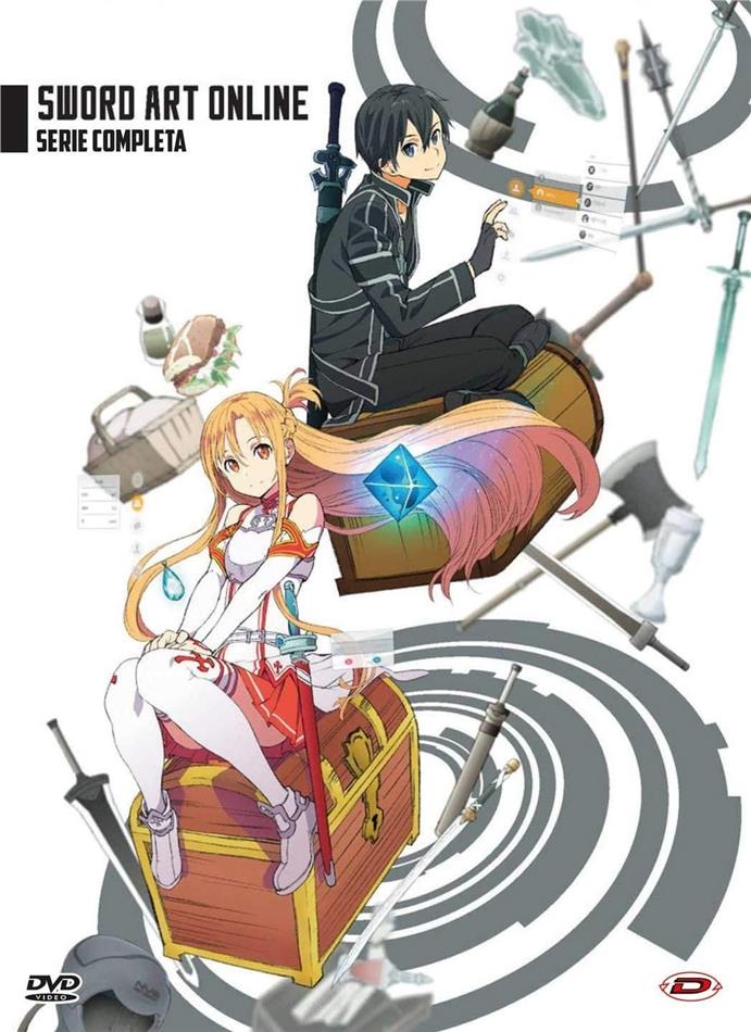 Sword Art Online - Stagione 1 - Serie completa 4 DVD