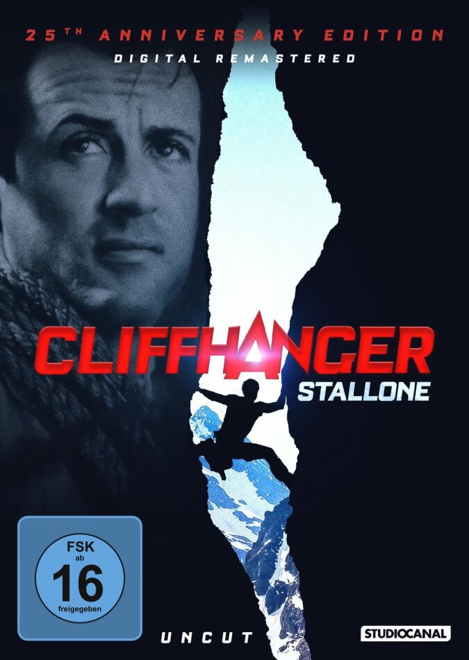 Cliffhanger (1993) Édition 25ème Anniversaire, Version Remasterisée, Uncut