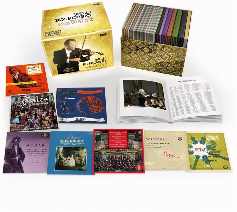 Willi Boskovsky - Complete Decca Recordings 51 CDs + DVD