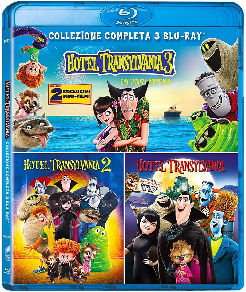 Hotel Transylvania / Hotel Transylvania 2 / Hotel Transylvania 3 - Una vacanza mostruosa 3 Blu-ray