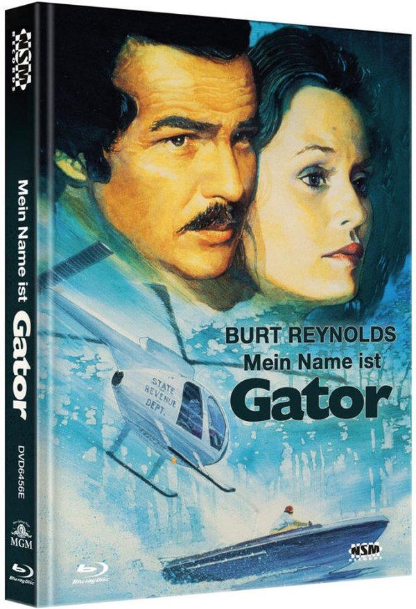 Mein Name ist Gator (1976) Cover E, Édition Limitée, Mediabook, Blu-ray + DVD