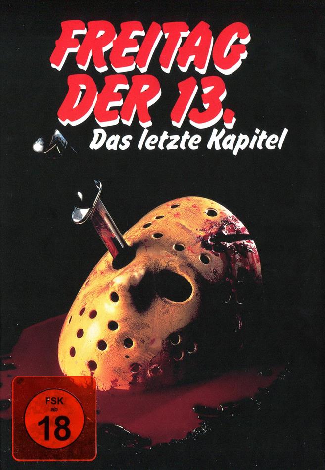 Freitag der 13. - Teil 4 - Das letzte Kapitel (1984) Cover B, Limited Edition, Mediabook, Uncut