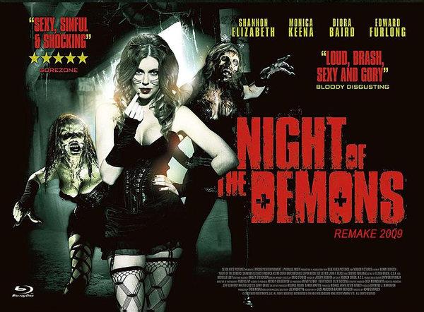 Night of the Demons (2009) Cover C, Edizione Limitata, Mediabook, Blu-ray + DVD