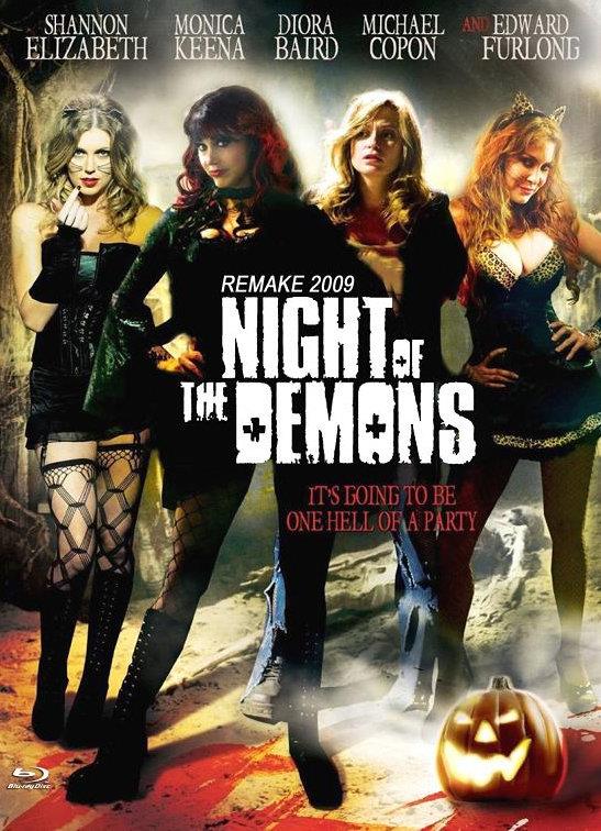 Night of the Demons (2009) Cover D, Edizione Limitata, Mediabook, Blu-ray + DVD