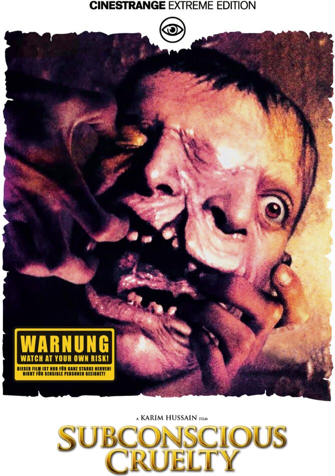 Subconscious Cruelty (2000) Cover A, Cinestrange Extreme Edition, Edizione Limitata, Mediabook, Uncut, Blu-ray + DVD