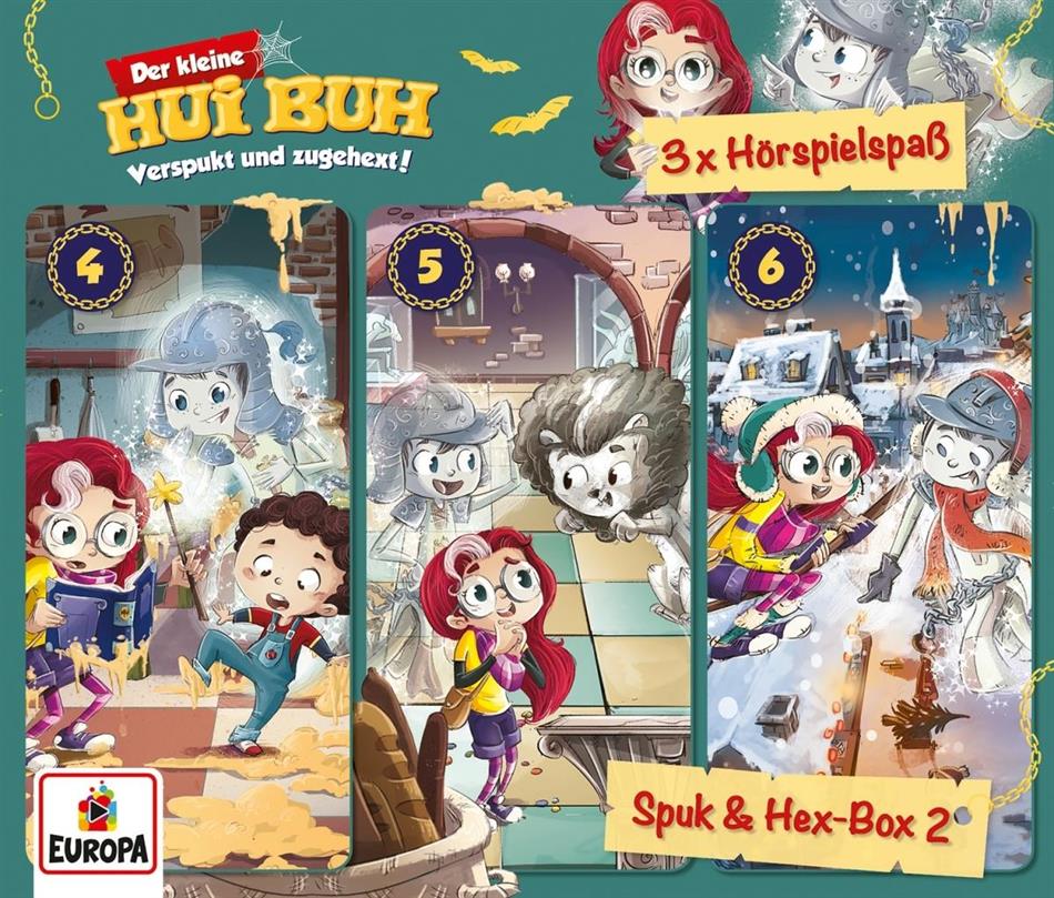 Der Kleine Hui Buh - 002/3er Spuk und Hex-Box (Folgen 4,5,6) 3 CD