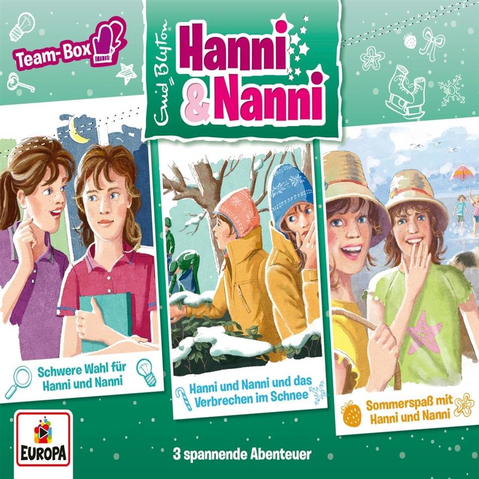 Hanni Und Nanni - 017/3er Box - Teambox ( Folgen 56,57,58) 3 CDs