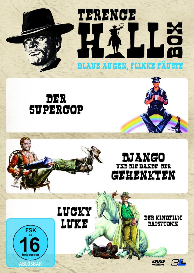 Terence Hill Box - Blaue Augen, flinke Fäuste 3 DVDs