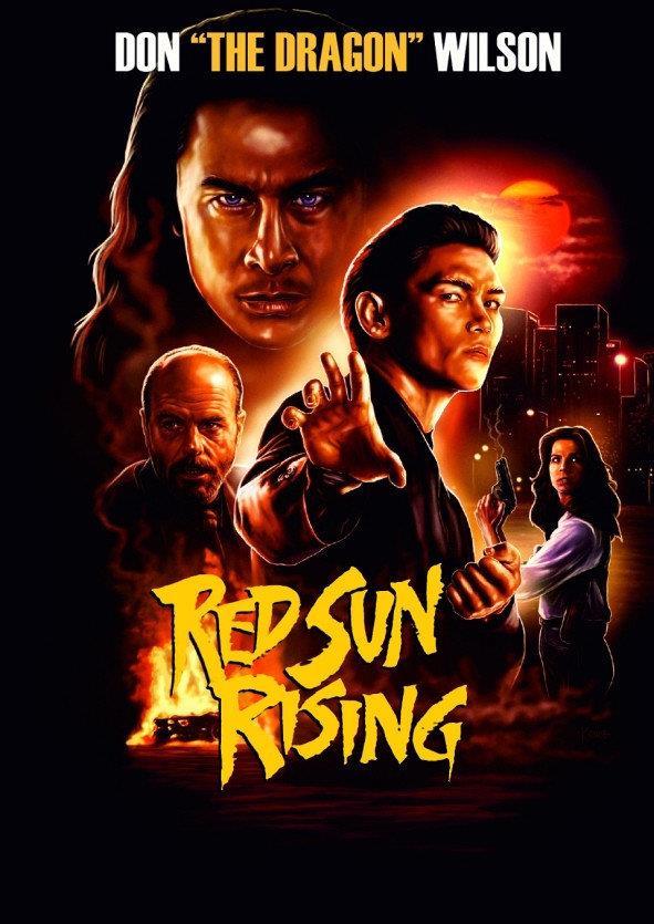 Red Sun Rising (1993) Cover C, Edizione Limitata, Mediabook, Uncut, Blu-ray + DVD