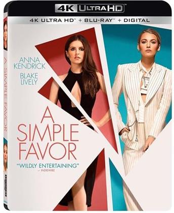 A Simple Favor (2018) (4K Ultra HD + Blu-ray)