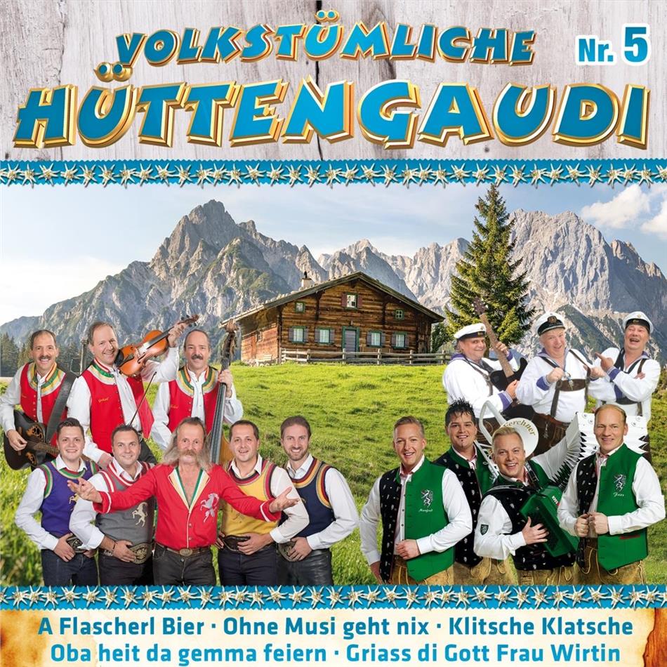 Volkstümliche Hüttengaudi Nr. 5 2 CD